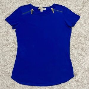 Blue Michael Kors Top